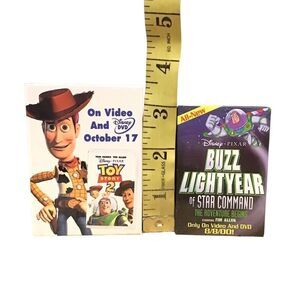 Disney Pixar Toy Story Movie Advertisement Pins